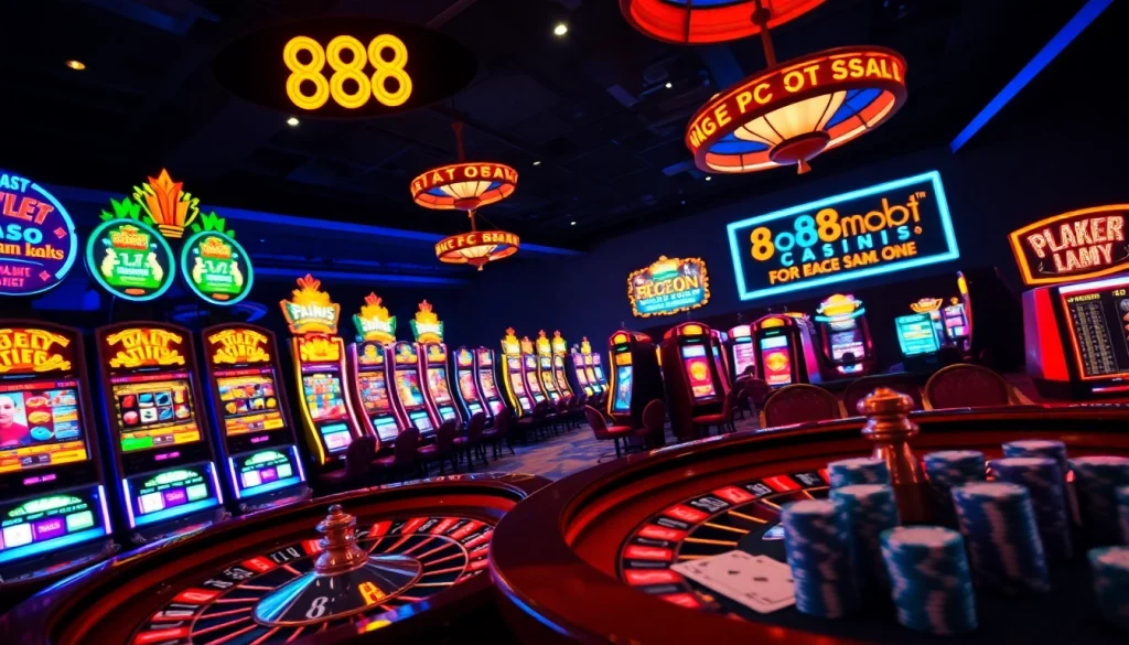 Experience the thrill of winning at the roulette with https://88aamobi.com/, where bright lights and excitement await every player.